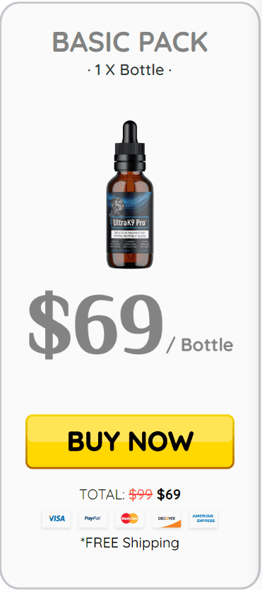 ultra k9 pro 1 bottle